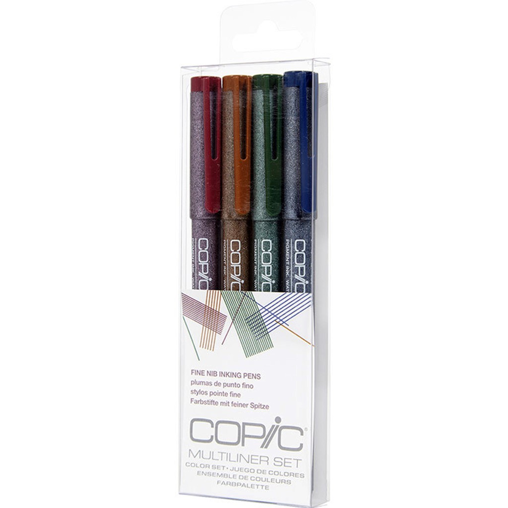 

COPIC Multiliner Color 0.3 4pc/set - Ref.CMCL/SET