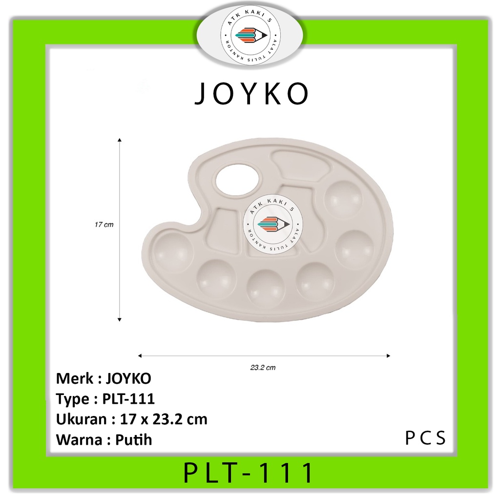

JOYKO - Palet lukis seri PLT-111 - PCS