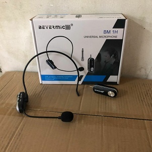 MIC WIRELESS BEYERMIC BM 1H BANDO MICROPHONE BEYERMIC BM1H HEADSET