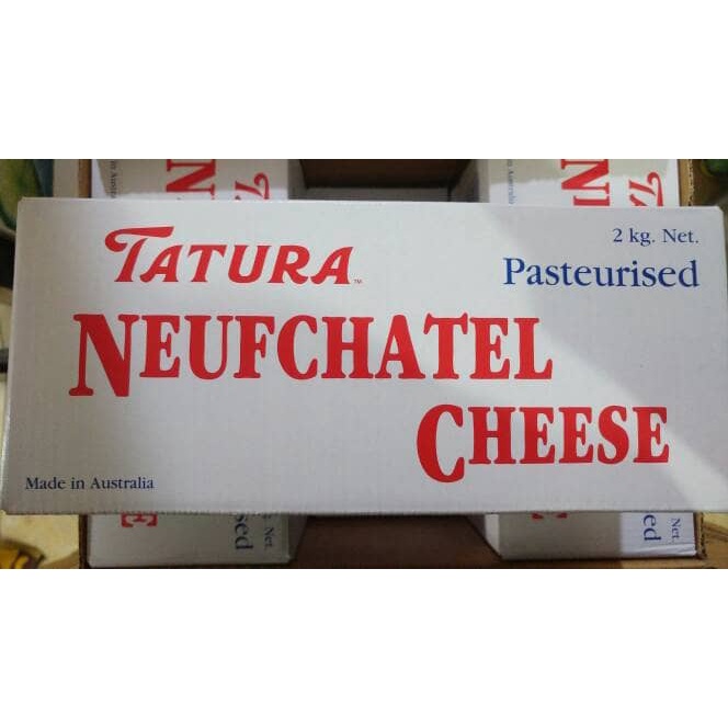 

Krim- Khusus Gojek / Grab Cream Cheese Tatura Neufchatel @2Kg -Krim.