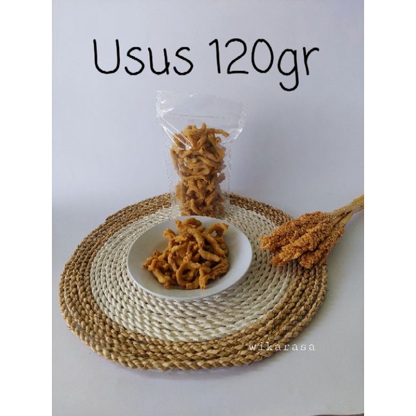 

Kripik Usus Ayam Asli Crispy Gurih 120gr