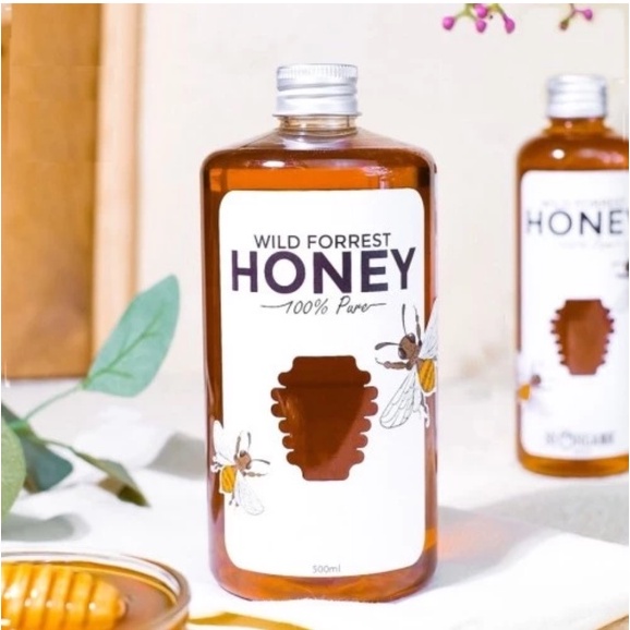 

730gr Madu Hutan-Natural Raw Forest Honey Asli 100% / Raw Honey