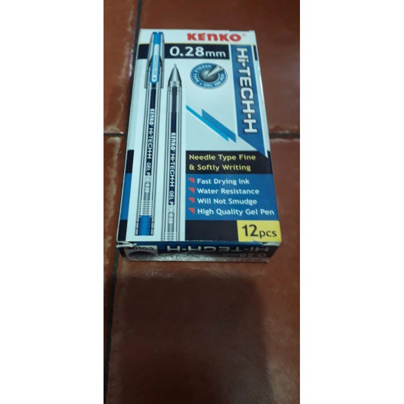 

pulpen Hi-tech kenko 0.28 mm Gel pen