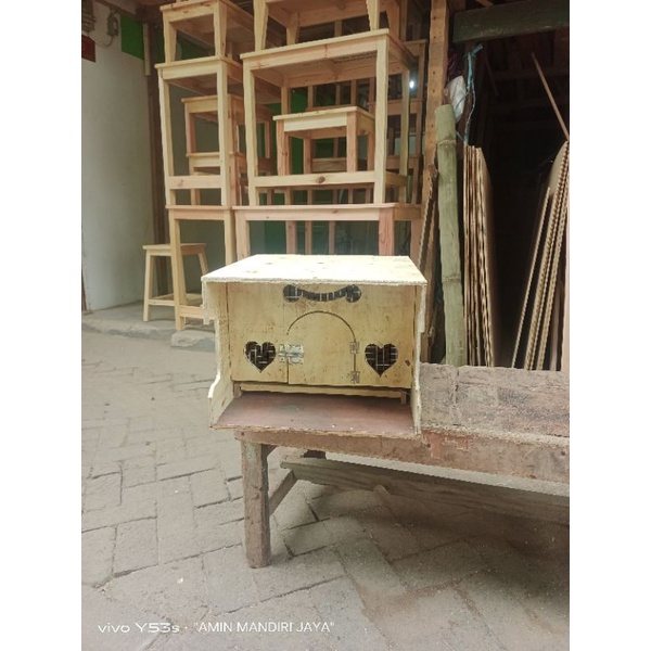 kandang burung dara 1 pintu