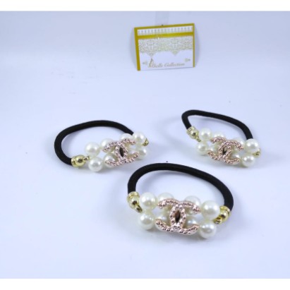 KUNCIR KUNCIRAN IKAT RAMBUT MUTIARA LUCU DAN IMUT AKSESORIS IKAT RAMBUT WANITA - 179