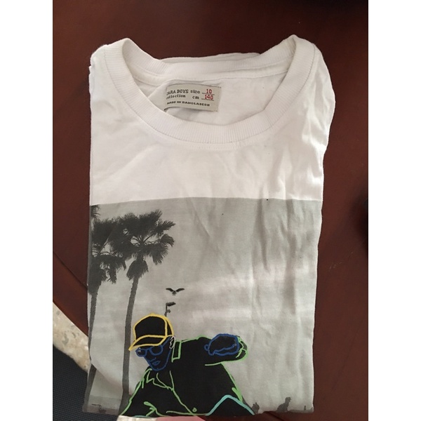 Preloved Kaos Zara anak size 10 original