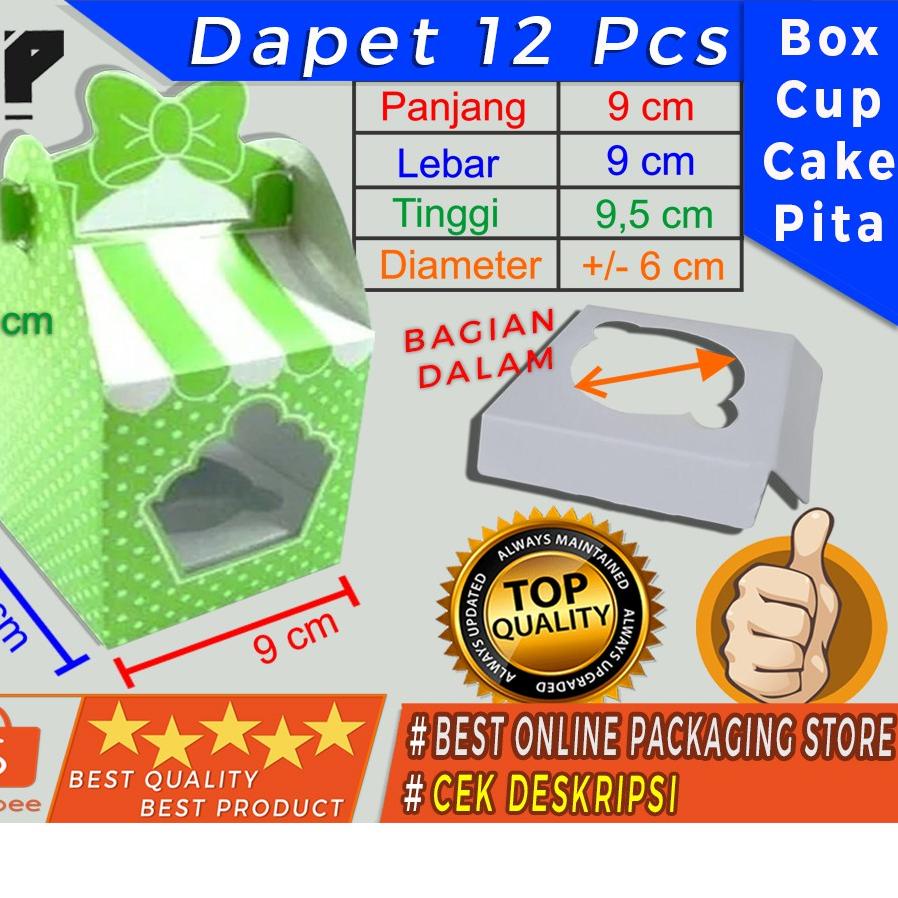 

드 DUS PITA / BOX PITA / DUS CUPCAKE PITA HIJAU TER Big Sale