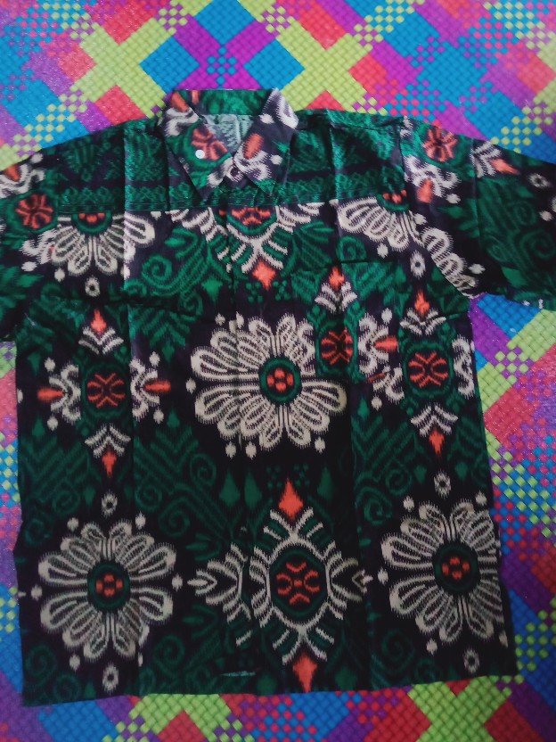 New Arrival Kemeja Batik Pria Lengan Pendek Slimfit Sogan Modern Elegan Terbaru Bahan Katun M L Xl