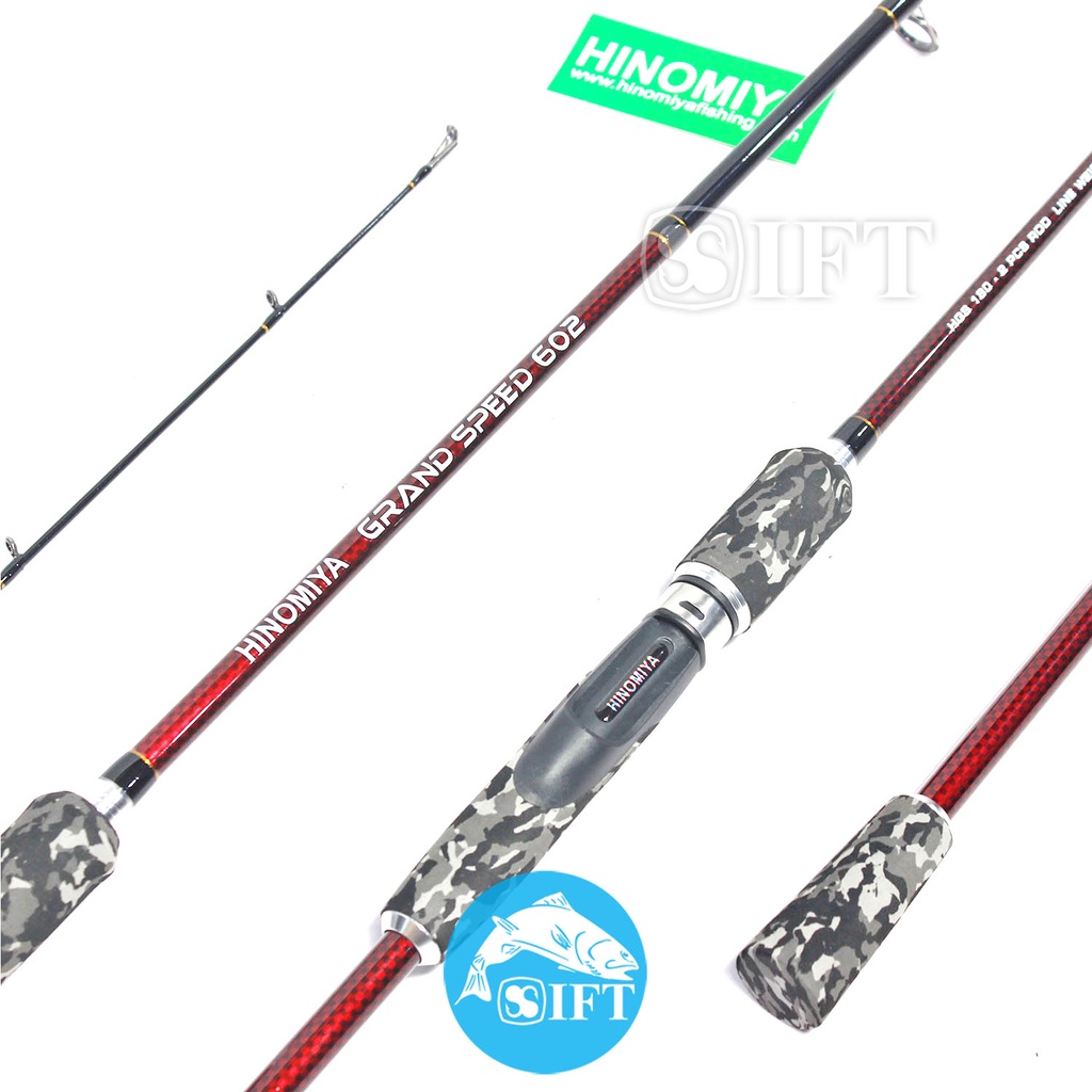 Joran Hinomiya GRAND SPEED 180 cm | 602 | Kolam Galatama Ikan Mas Bawal Lele