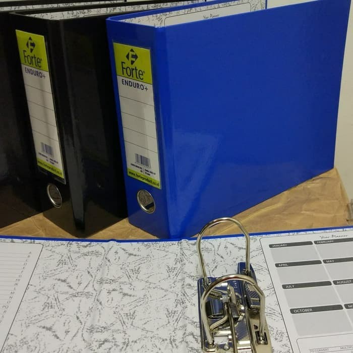 

Binder Loose Leaf - Binder Polos - Binder Plastik Ordner Kwitansi Forte / Ordner A5 Forte Produk