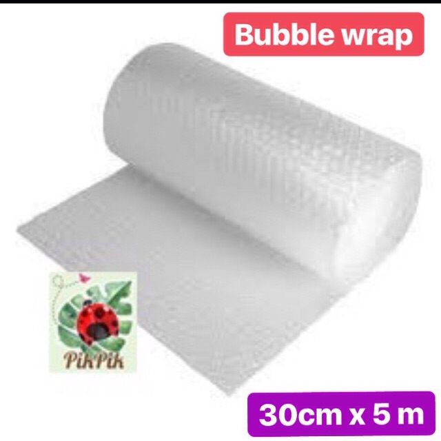 

Bubble Wrap Putih 30cm x 5 m