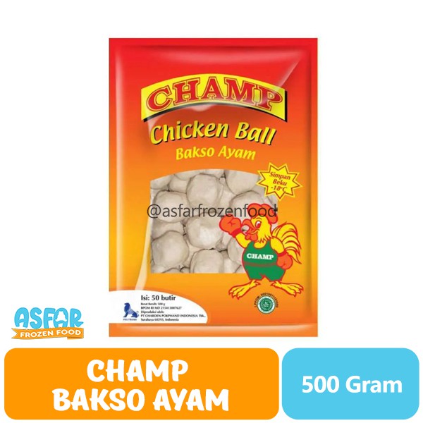 

Champ Bakso Ayam 500 gr