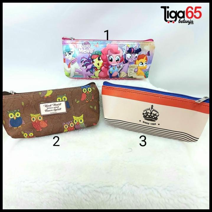 

365 Bundling Pencil Bag 3 In 1 Set, Paket Kotak Pencil 3 Pc