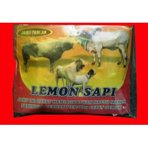 

LEMON SAPI (MENINGKATKAN NAPSU MAKAN SAPI,KAMBING,KERBAU)