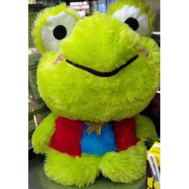 Boneka keropi bulu size:L