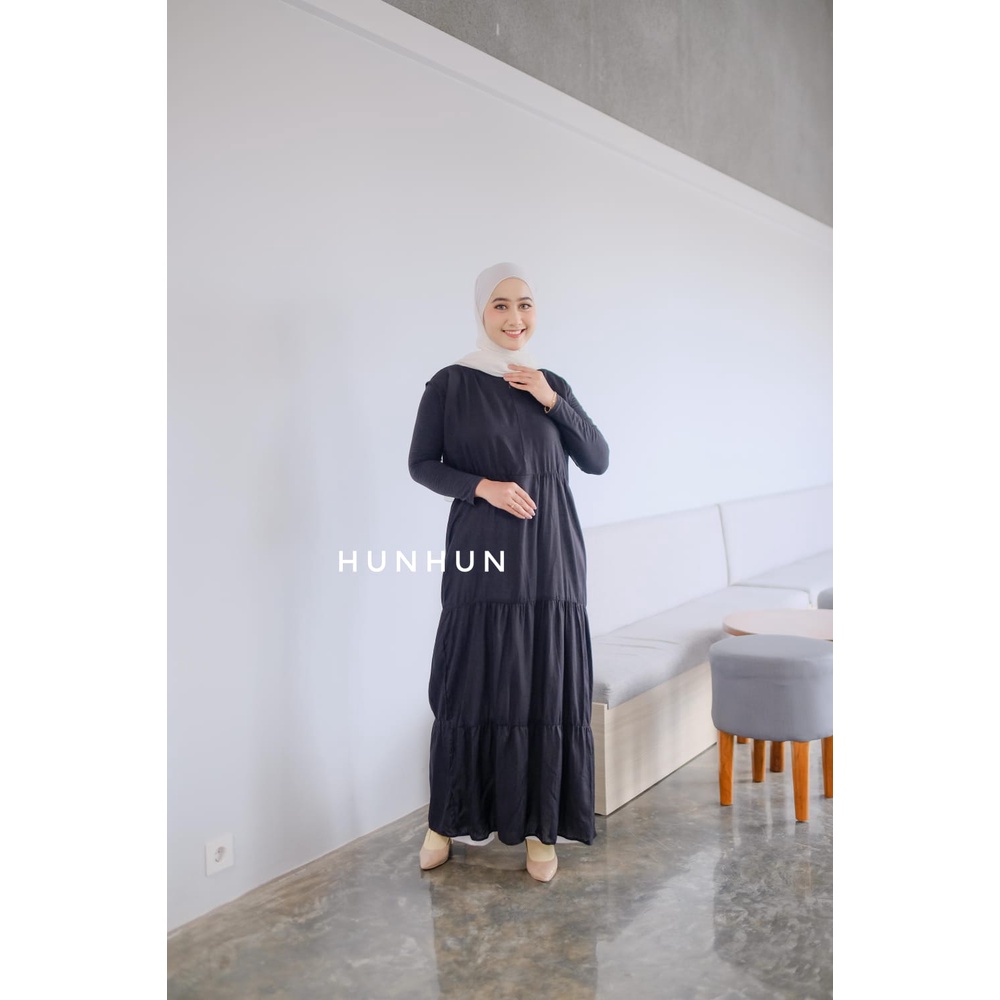 SHAKILA INNER DRESS/LONG DRESS TANPA LENGAN/BAHAN KATUN SHAKILA/MAXI DRESS FLARE WANITA/BUSUI FRIENDLY PUSATGROSIR_SOLO