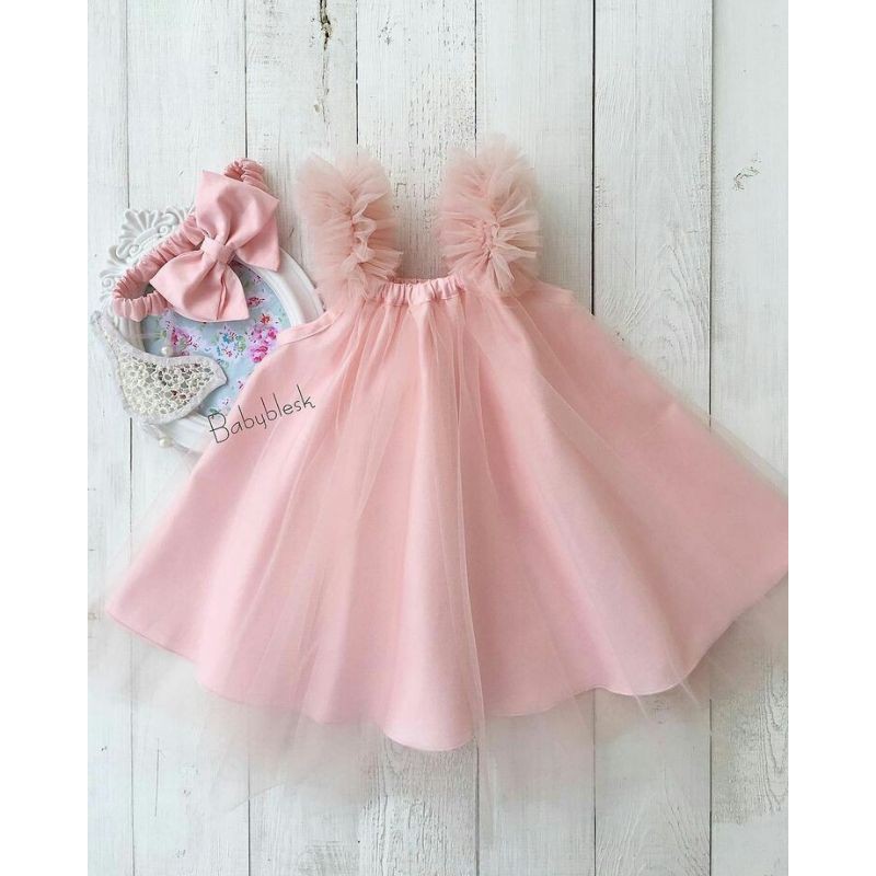 dress bayi neychan gaun baptis aqiqah  kania