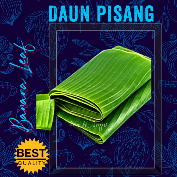 

DAUN PISANG SEGAR/ FRESH BANANA LEAF PER IKAT