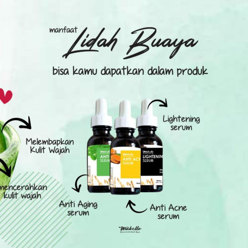 Serum Alami Mabello/serum BPOM, SERUM BEST SELLER MABELLO