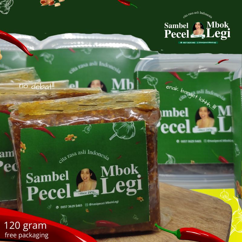 

Sambel Pecel Mbok Legi (120 gram)