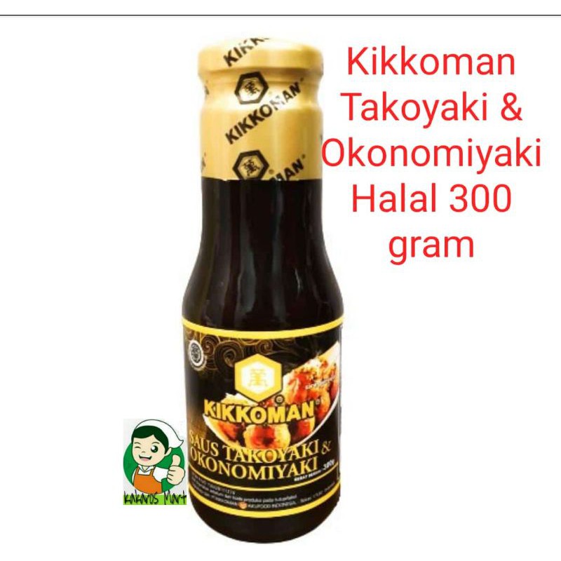 

Kikkoman Takoyaki & Okonomiyaki Botol Halal 300 Gram