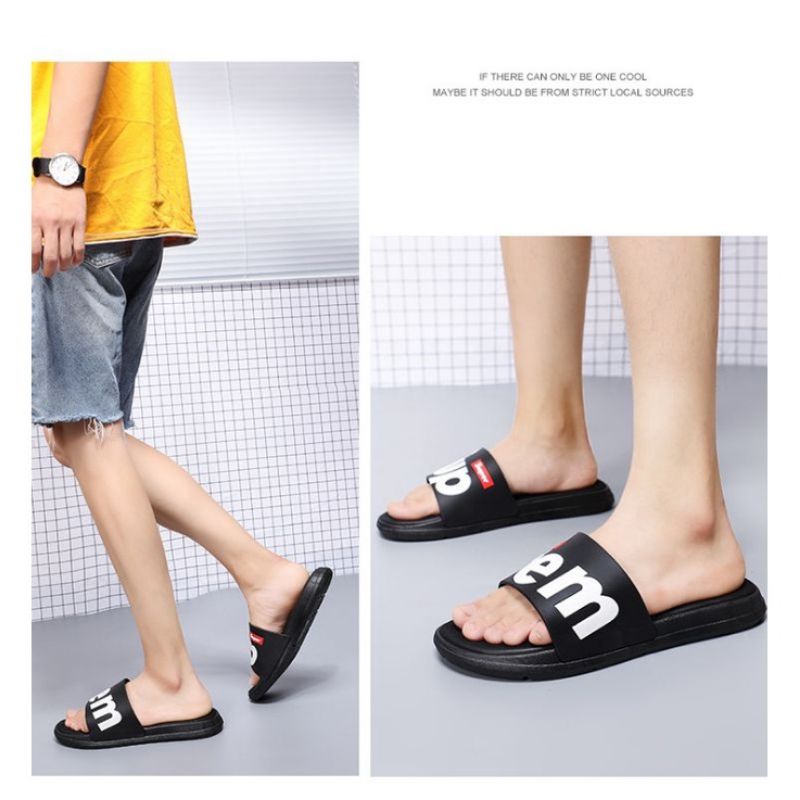 Sandal Slip On Pria Suprem Import High Quality S2