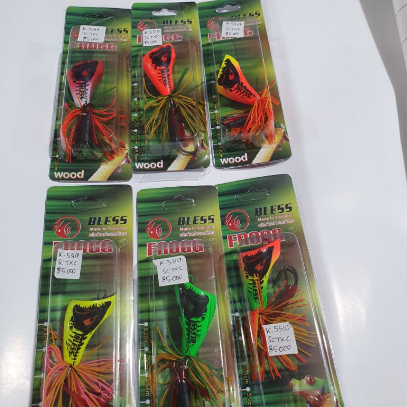 JAWS FROG / FROG BIG STAGER 4,5 CM  / BLESS FROG MINI STAGGER 2,8 CM