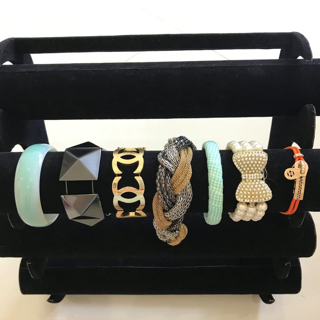 Gelang besi gelang kulit pita gelang mutiara gelang chanel