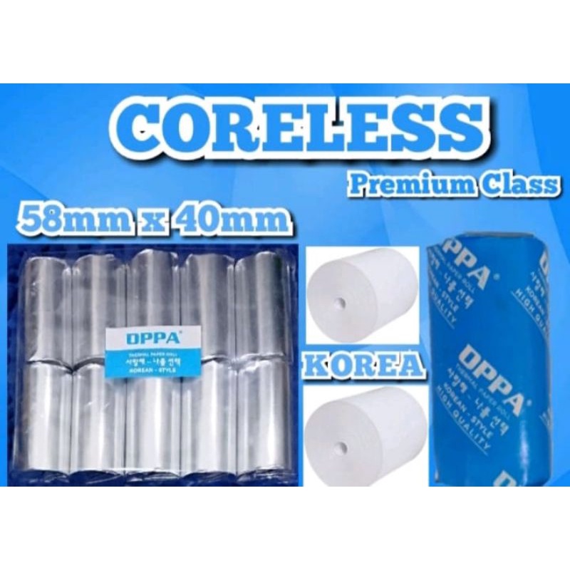 

KERTAS STRUK KASIR/PPOB PAPER ROLL 58X40MM/57X40MM THERMAL POS RECEIPT MINI PRINTER 58MM PANDA VSC EPPOS