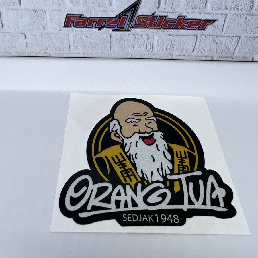 stiker OT Sticker ORANG TUA