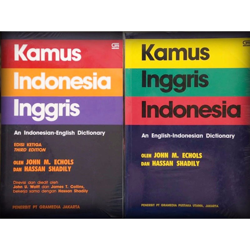 Buku Kamus Bahasa Inggris Indonesia Shopee Indonesia