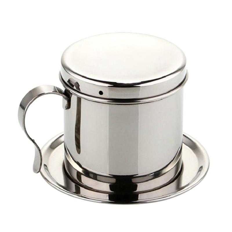 MOJOYCE Filter Saring Kopi Vietnamese Coffee Drip Pot Stainless - LC2