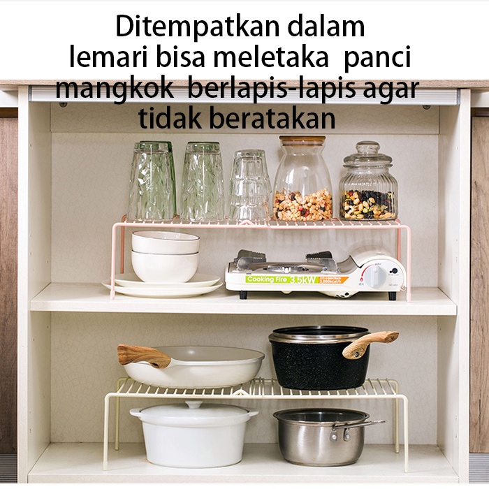 CY-0123 Rak Penyimpanan Peralatan Dapur Serbaguna