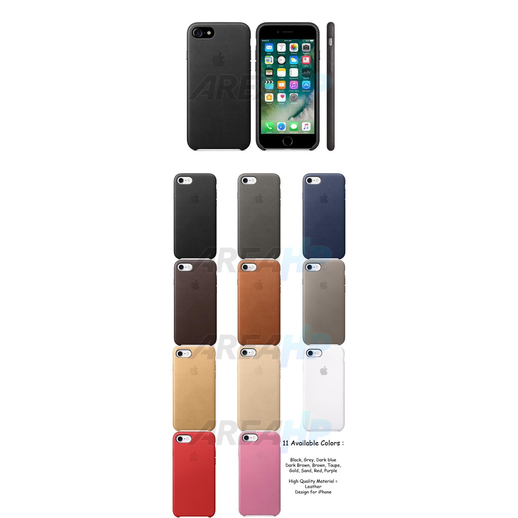 Leather Case Casing Cover iPhone 7