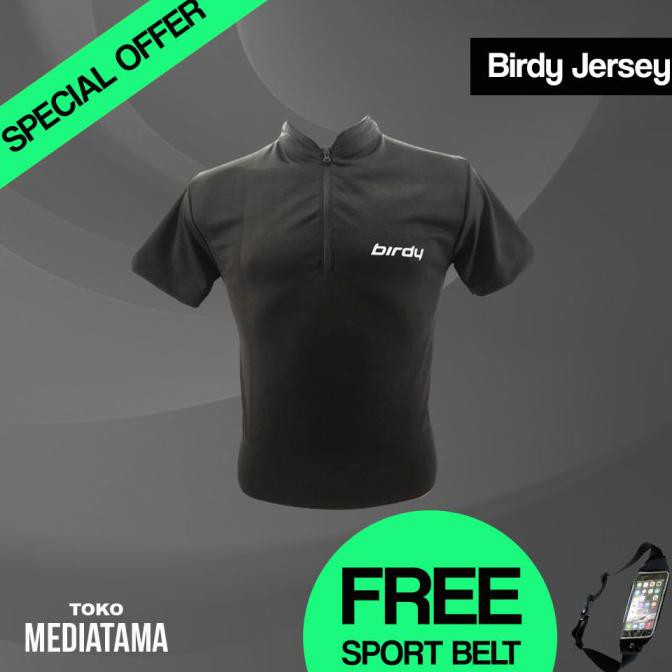 Kaos Olahraga Big Sale>> Jersey Baju Olahraga Sepeda Lipat Gowes Birdy Neology Kaos T-Shirt - Xl On