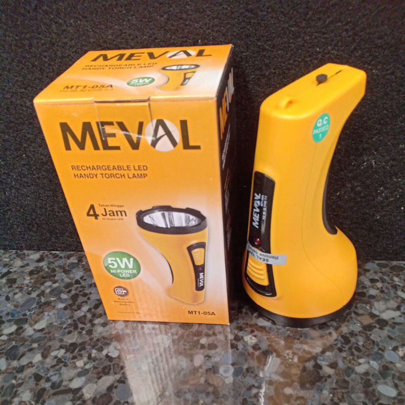 senter meval 5w MT1-05A/senter tangan meval 5w