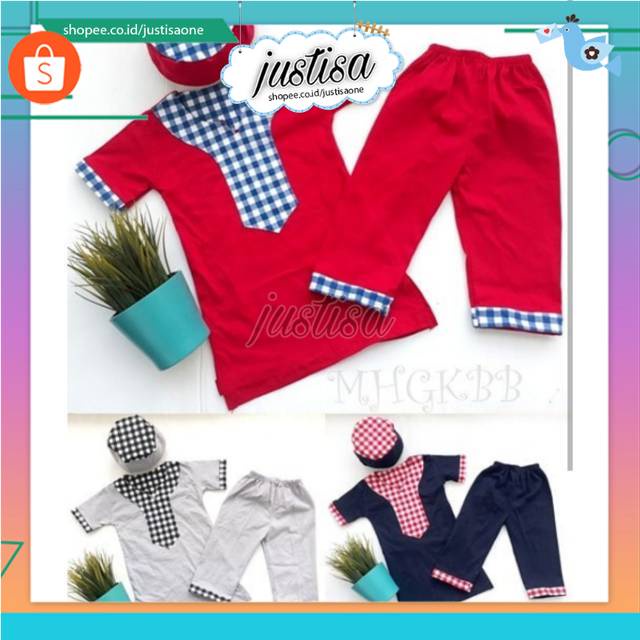 Promo !! Baju Koko Bayi Vinata Turkish- Koko anak vinata turkish