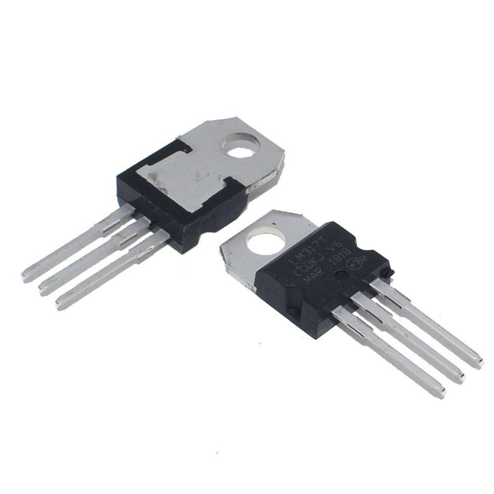 【 ELEGANT 】 Regulator Tegangan 10Pcs LM317T/LM317 1.2V Ke 37V Power Supply