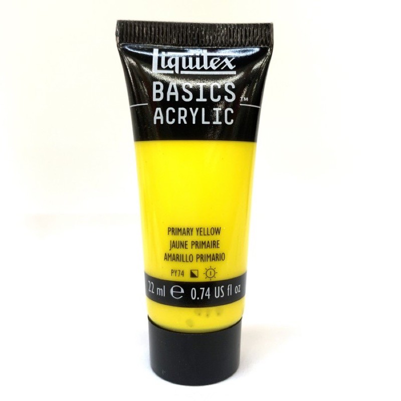 

Cat Acrylic Liquitex Basics 22ml Primary Yellow