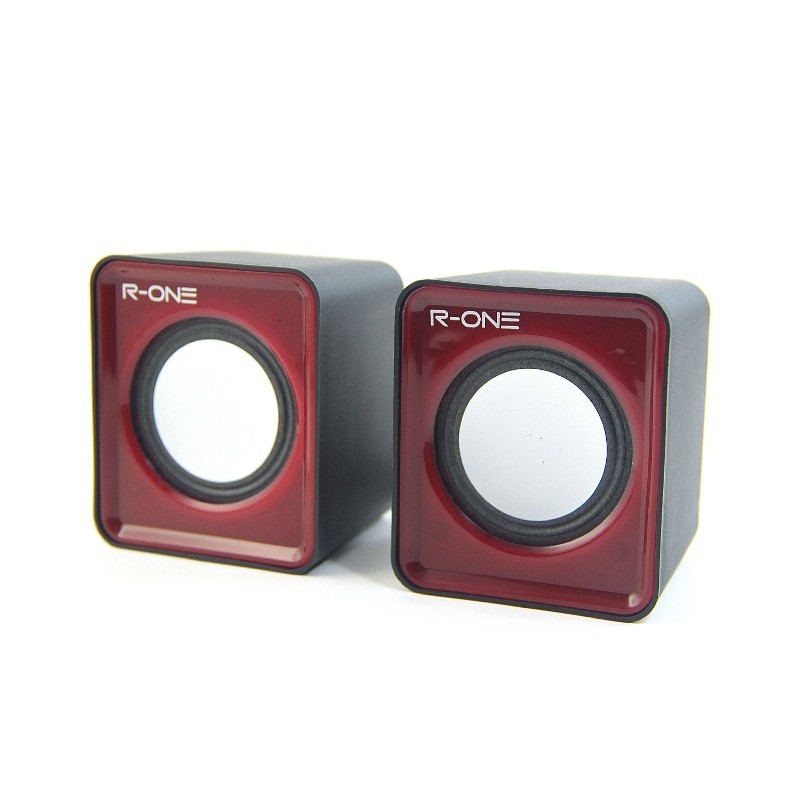 DISKON TERMURAH SPEAKER AKTIF MP3 R-ONE T-001 - SPEAKER MUSIK USB KOTAK MINIMALIS PLUG AND PLAY