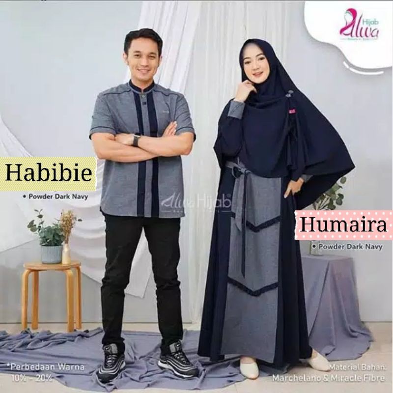 HABIBIE COUPLE - BISA COD GAMIS BAJU DRESS COUPLE PASANGAN M L XL JUMBO BUSUI LENGAN TANGAN PANJANG 
