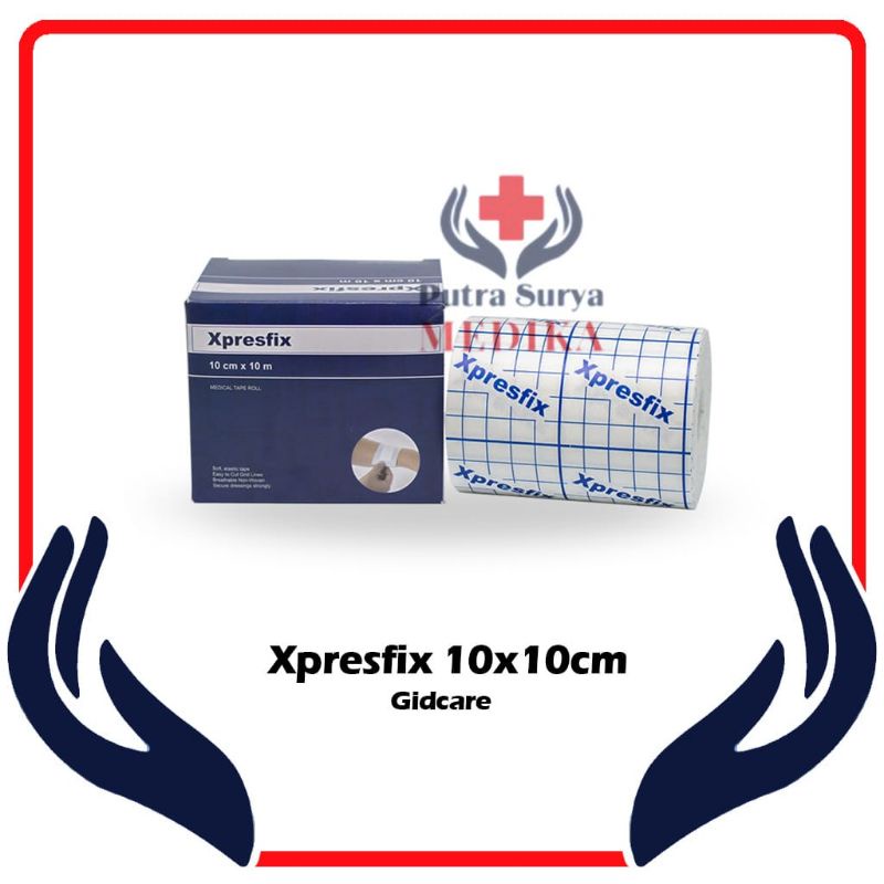 Plester Luka Non-Woven Tape Xpresfix 10cm x 10m