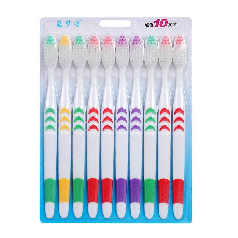 Sikat Gigi 1 Set isi 10pcs Sepaket 1 Pack Tootbrush