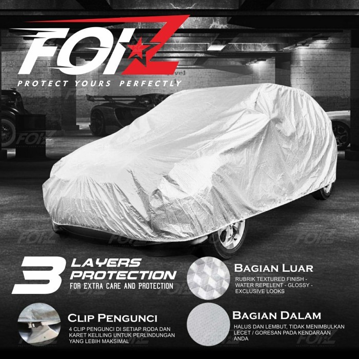 Cover Mobil 3 LAYER Sarung Mobil BRV Premium Material