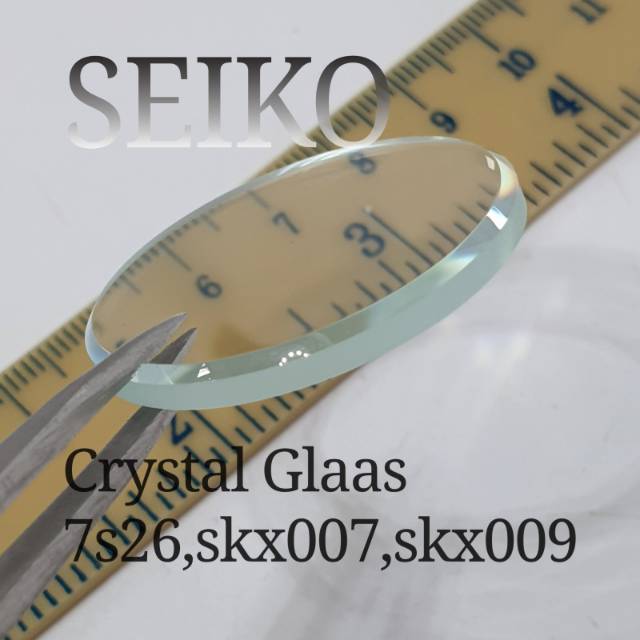 New Seiko Diver Skx007 Skx009 7s26 Kaca Crystal Glaas Datar 31,5mm High Quality.