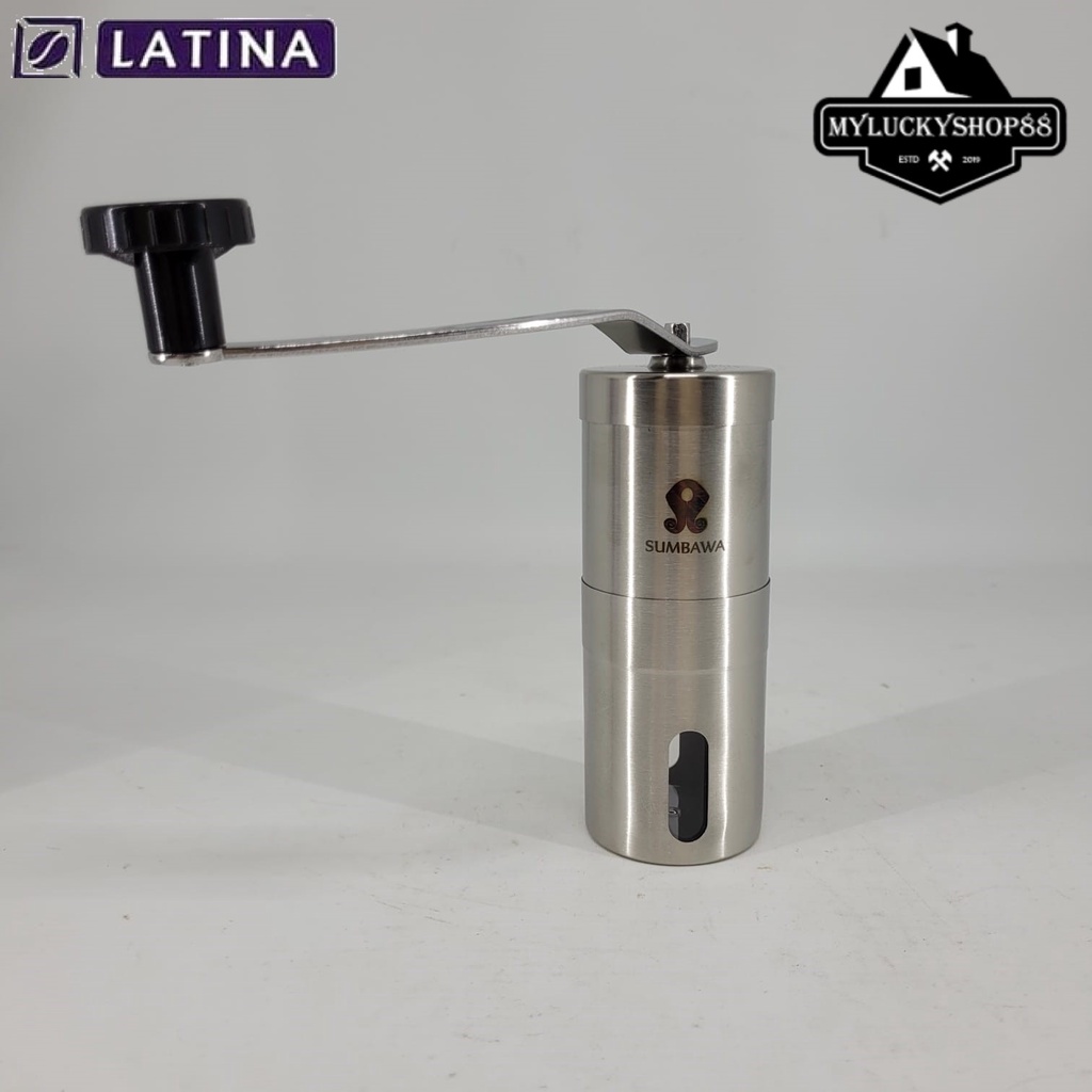 Latina Sumbawa Mini Ceramic Handy Coffee Grinder Manual