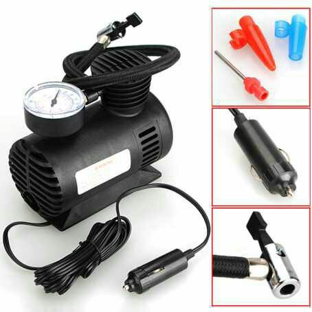 TERMURAH -   Pompa Ban Mini Elektrik Compresor (kompresor mini, mobil motor air compressor listrik