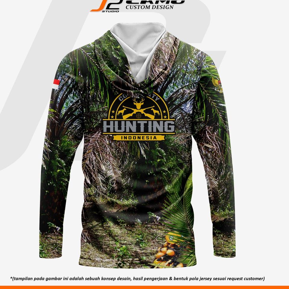 Jual Jvyi Baju Camo Jersey Custom Dryfit Perbakin Motif Kebun Sawit