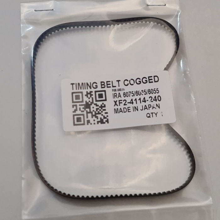 TIMING BELT S2M 284 IRA 6055 6075 6255 6275 8085 8105 XF2-4114-000