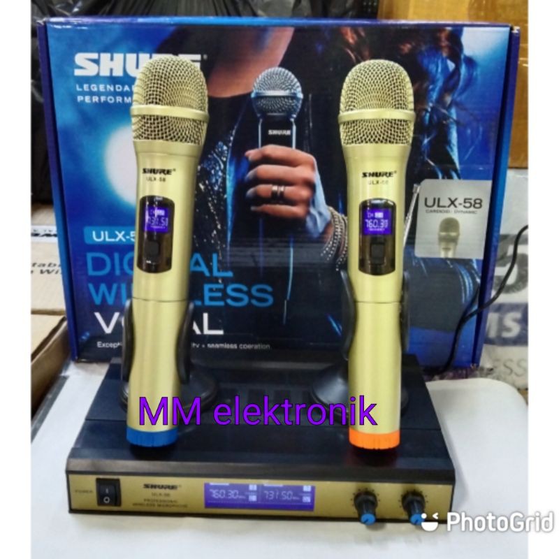 Mic Wireless SHURE ULX-58 UHF